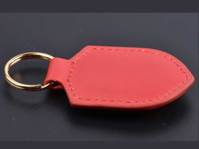 Leather key chain