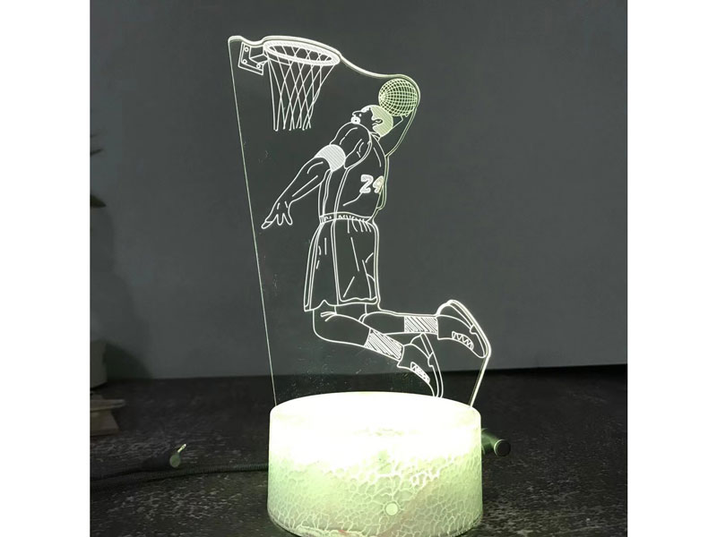 3D table lamp 