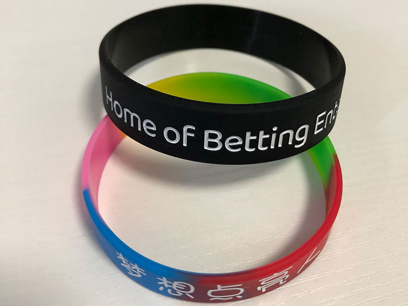 Silicone wristband