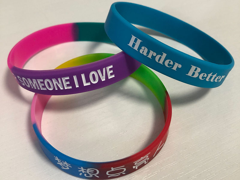 Silicone wristband