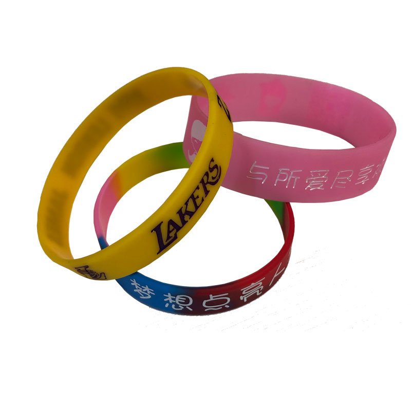 Silicone wristband